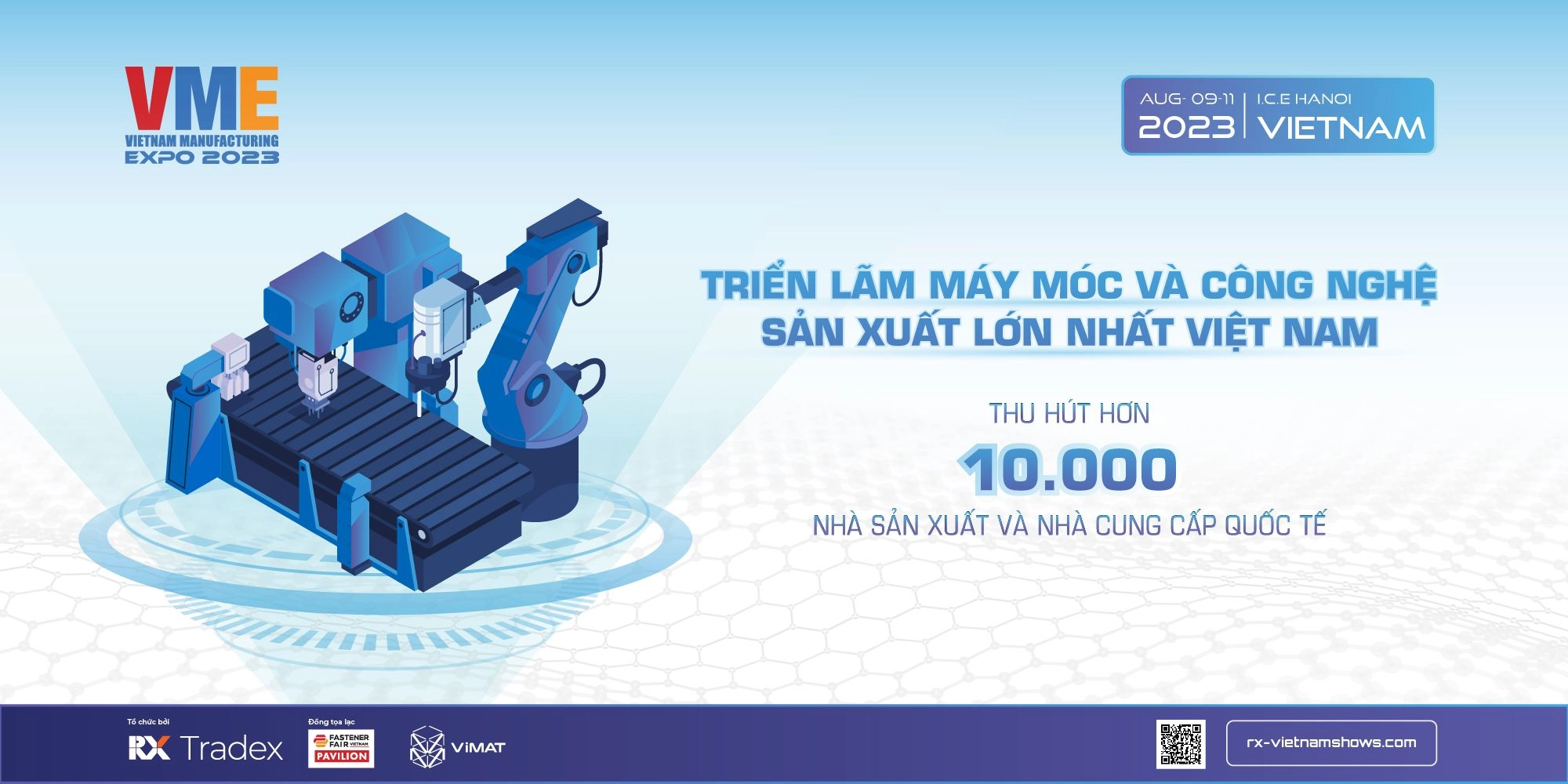 VME 2023 - Triển lãm Máy móc và Công nghệ sản xuất thu hút nhất Việt Nam