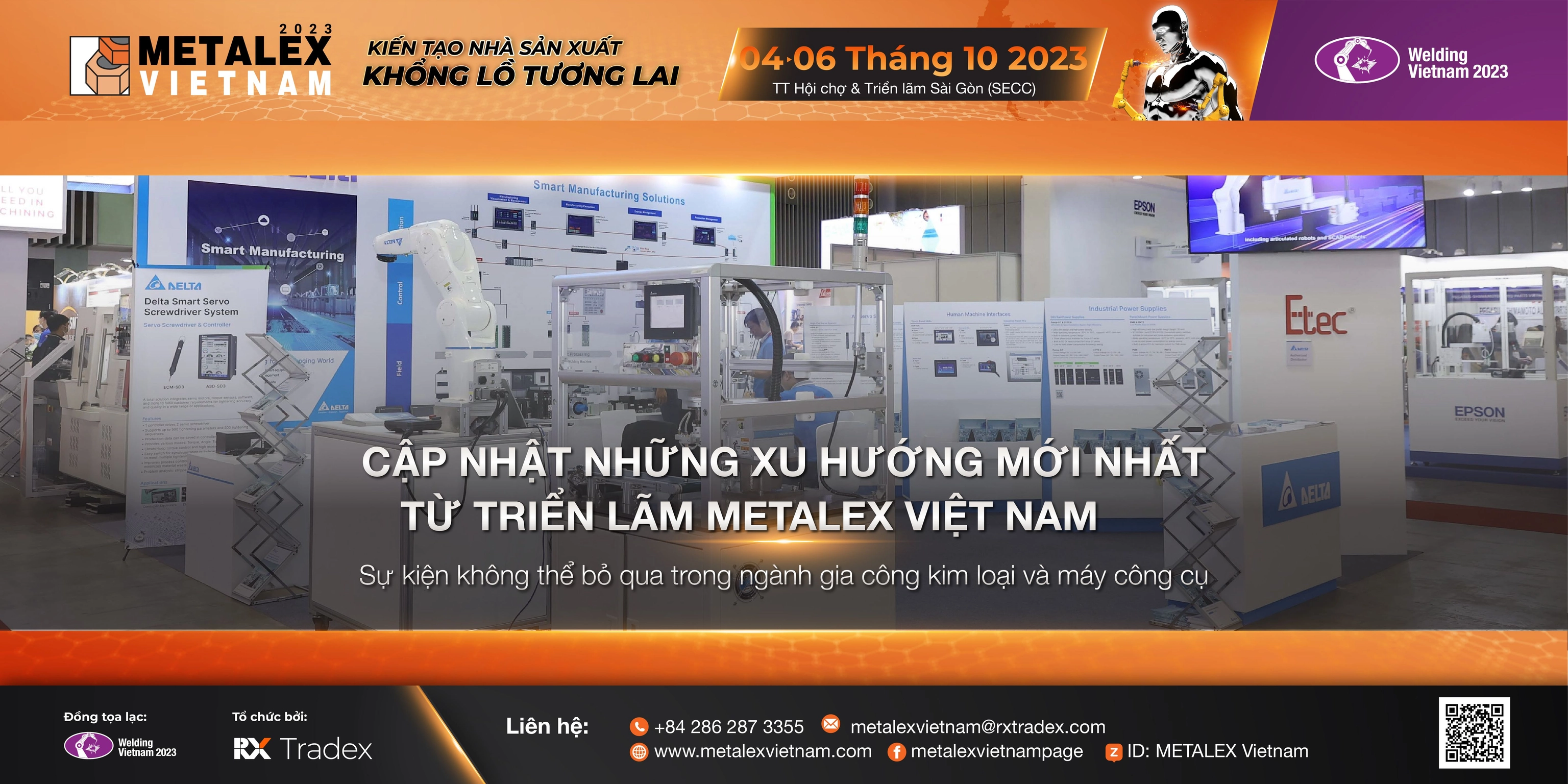 Cập nhật những xu hướng mới nhất từ triển lãm Metalex Việt Nam