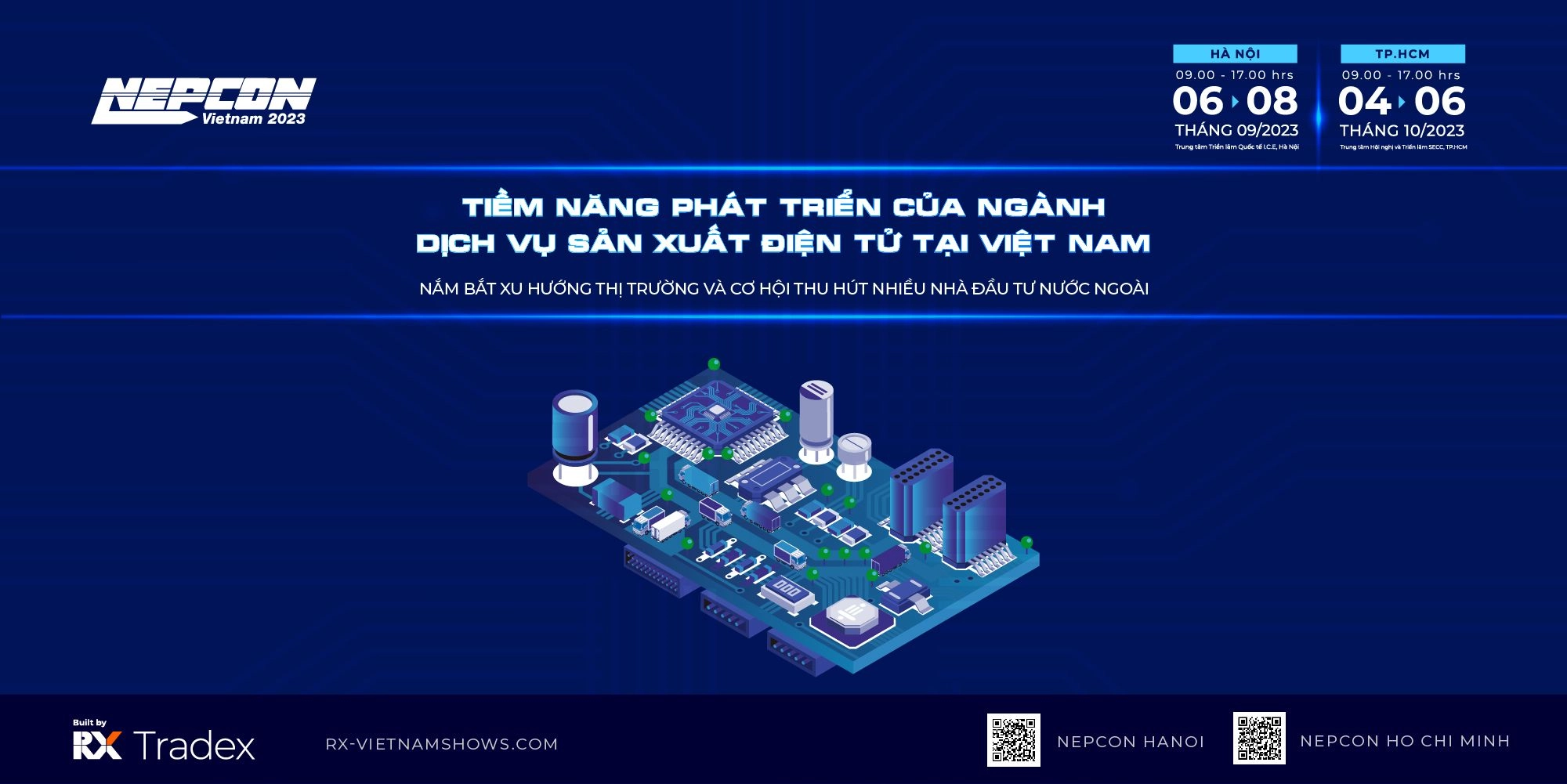 Tiềm năng phát triển của ngành dịch vụ sản xuất điện tử tại Việt Nam