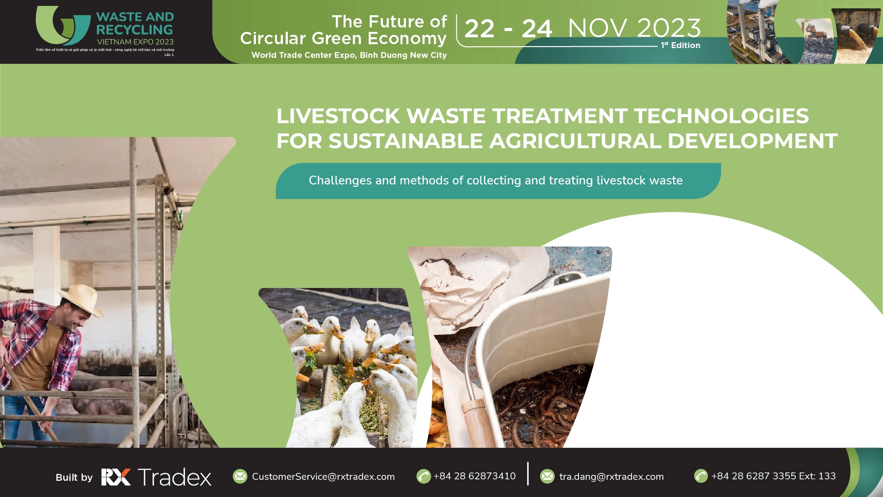 Livestock waste treatment technologies for sustainable agriculture