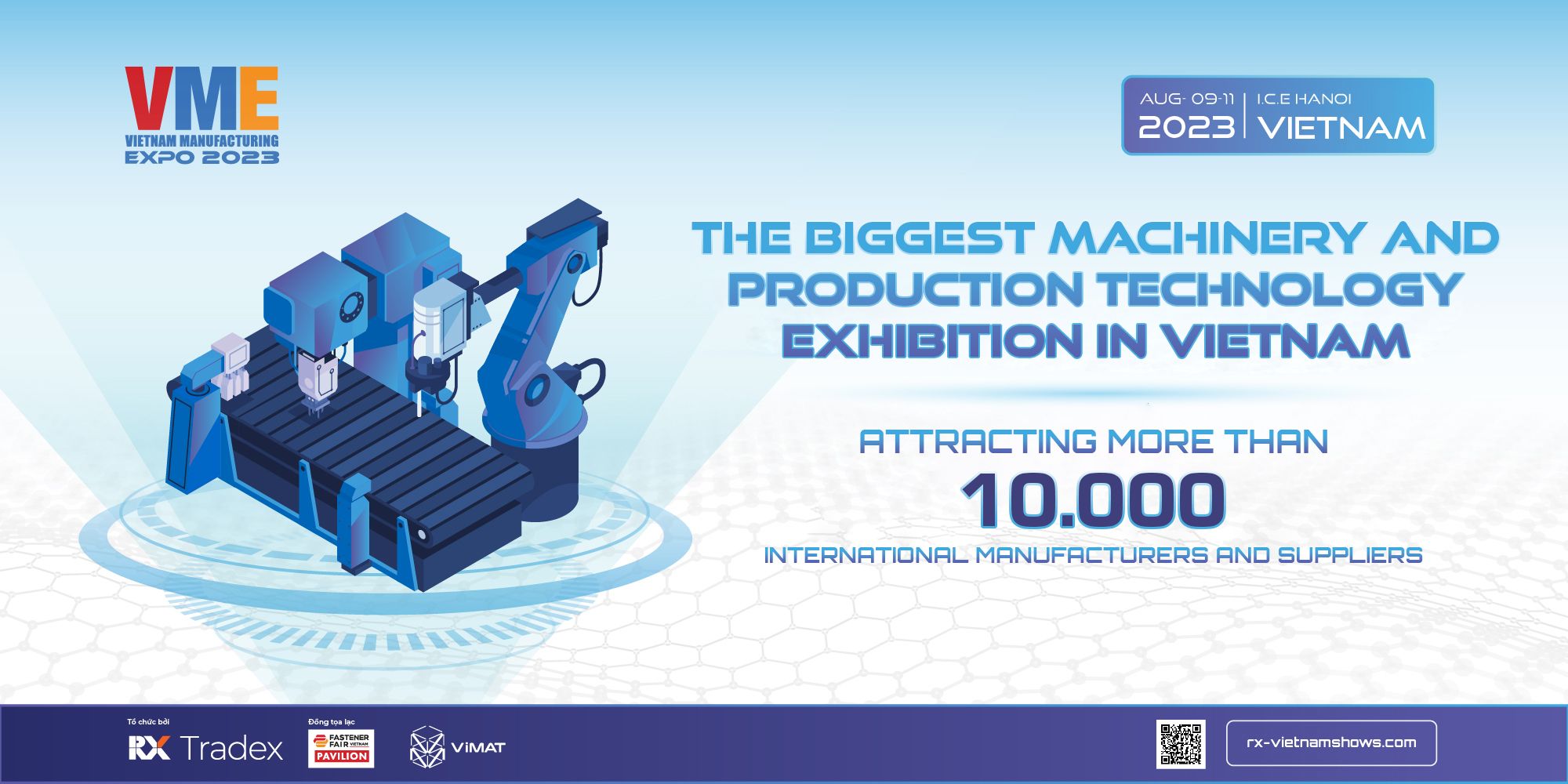 VME 2023 – The most attractive Manufacturing Technology and Machinery Exhibition in Vietnam