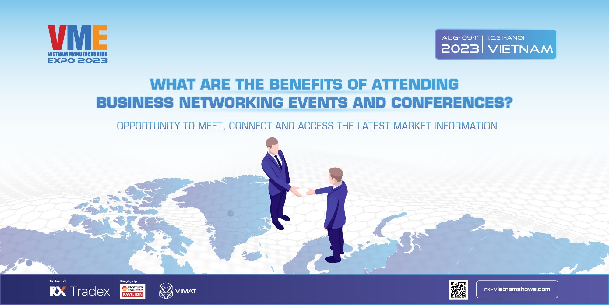 What are the benefits of attending business networking events and conferences?