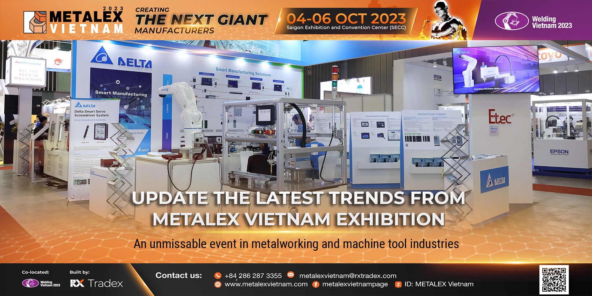 Update the latest trends from Metalex Vietnam exhibition