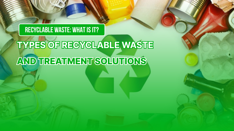 What is Recyclable Waste? Types of Recyclable Waste and Processing Solutions