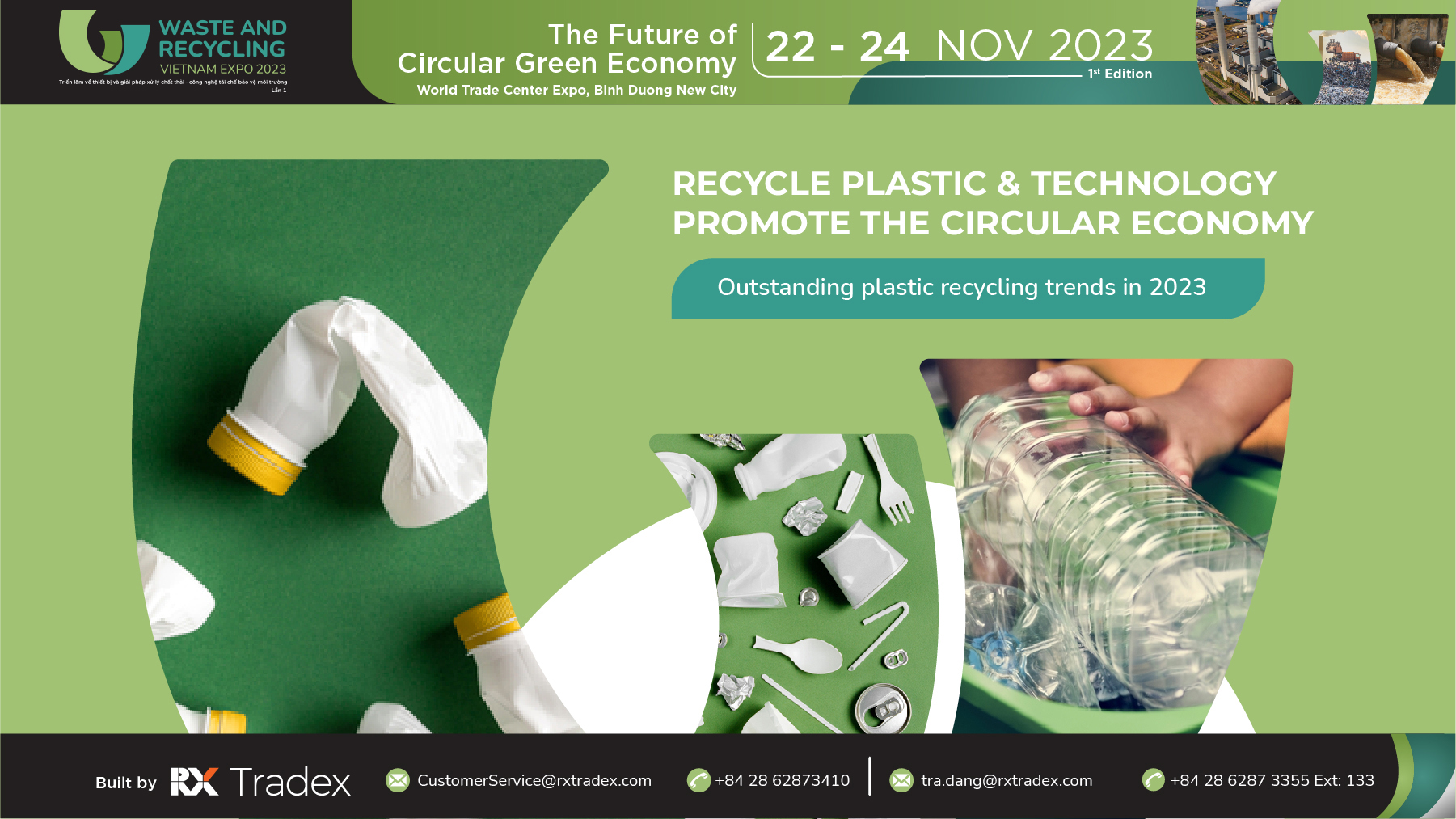 Recycled plastic and recycling technology drive circular economy