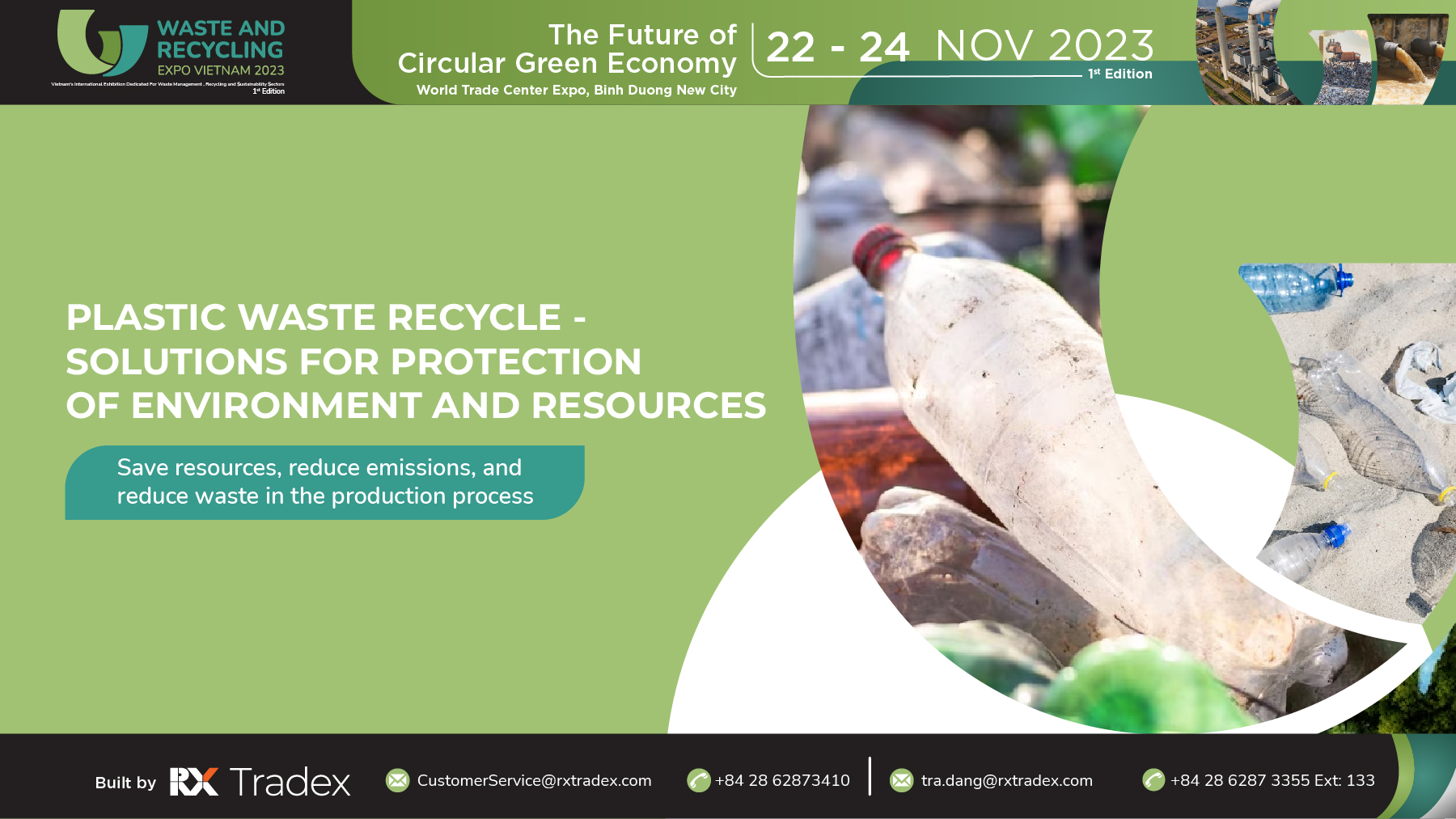 Plastic waste recycling &#8211; Protect environment and resources