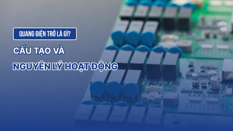 What is a light sensor circuit using photoresistors?