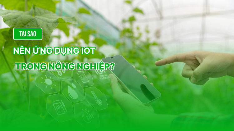 Tại sao nên ứng dụng IoT trong nông nghiệp?