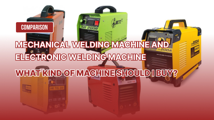 Comparison of mechanical welding machine and electronic welding machine? What kind of machine should I buy?