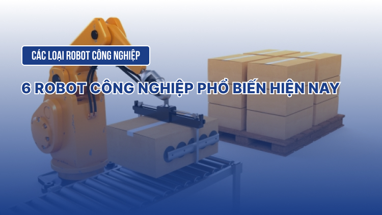 Các loại robot công nghiệp, 6 robot công nghiệp phổ biến hiện nay